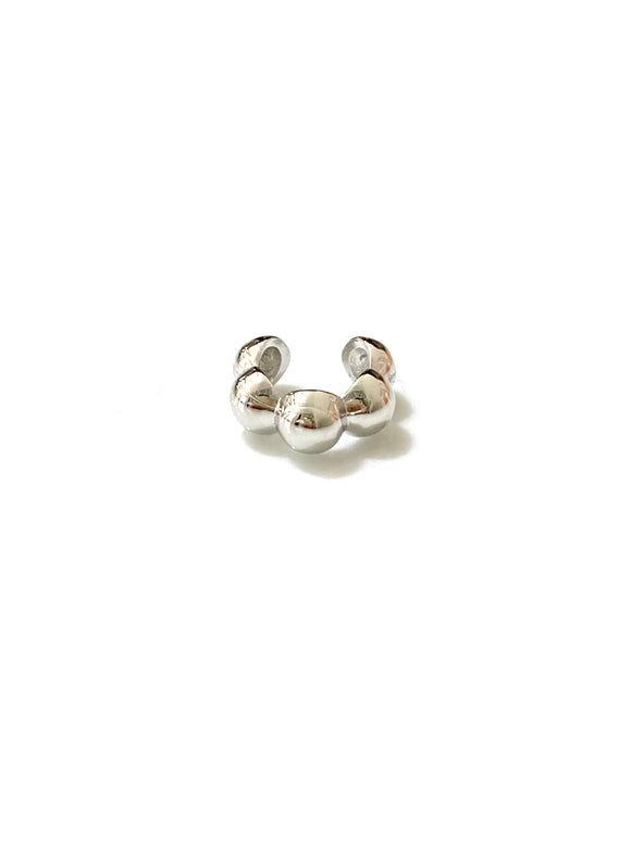 Bubble Earcuff Silver