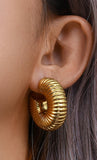 Snail Hoops Gold