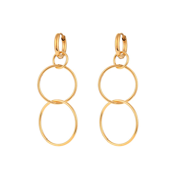 Royce Earrings Gold