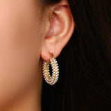 Kylie Pearl Hoops