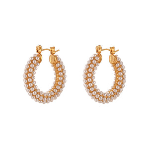 Kylie Pearl Hoops