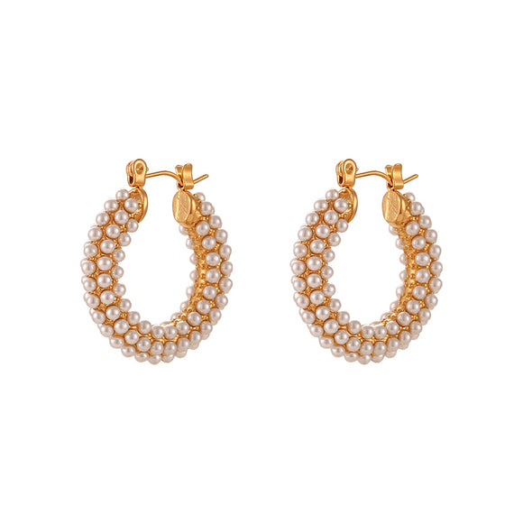 Kylie Pearl Hoops