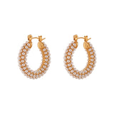 Kylie Pearl Hoops