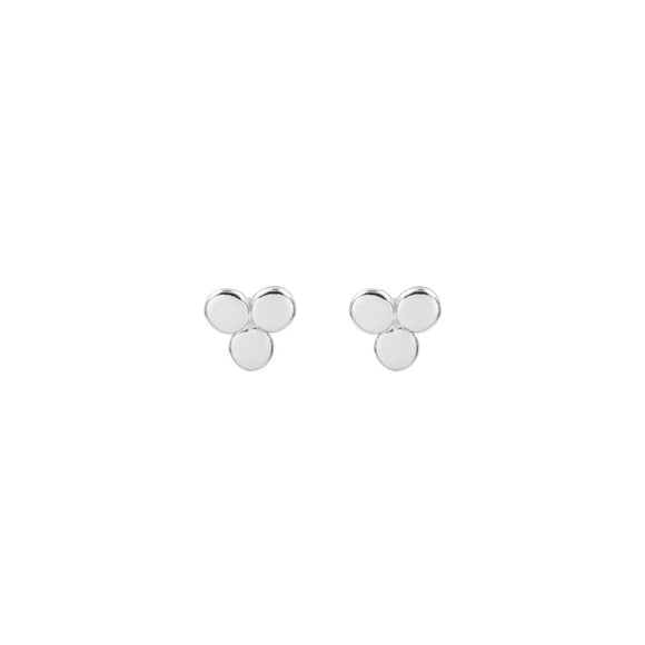 Sterling Silver Dots Studs