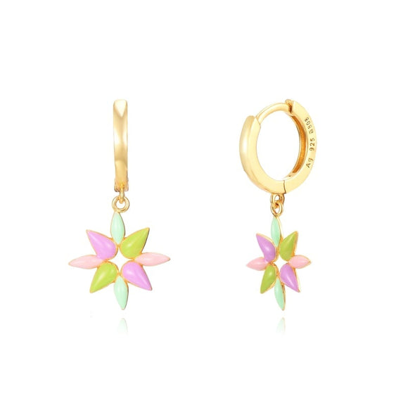 Floral Hoops Rainbow