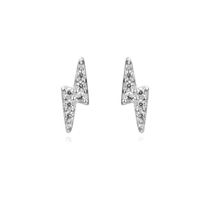 Thunder Studs Silver