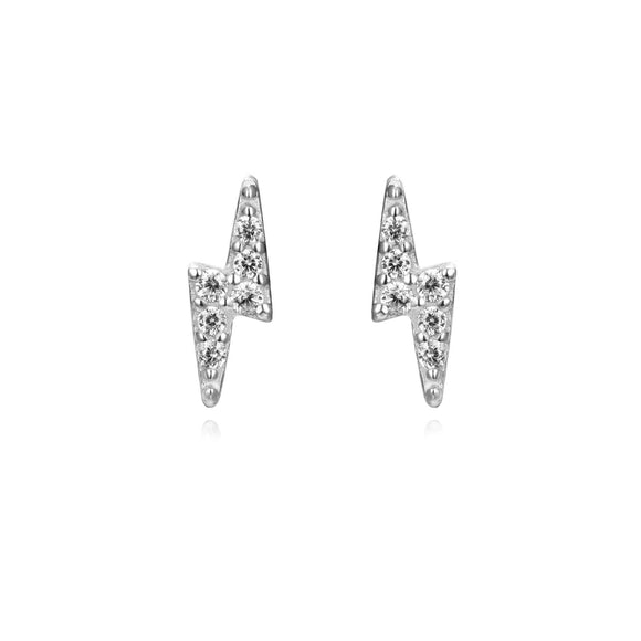 Thunder Studs Silver