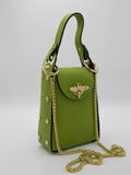 Cassette - The Bee Bag Metallic Oil Green