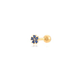 Flower Piercing Gold/Pink